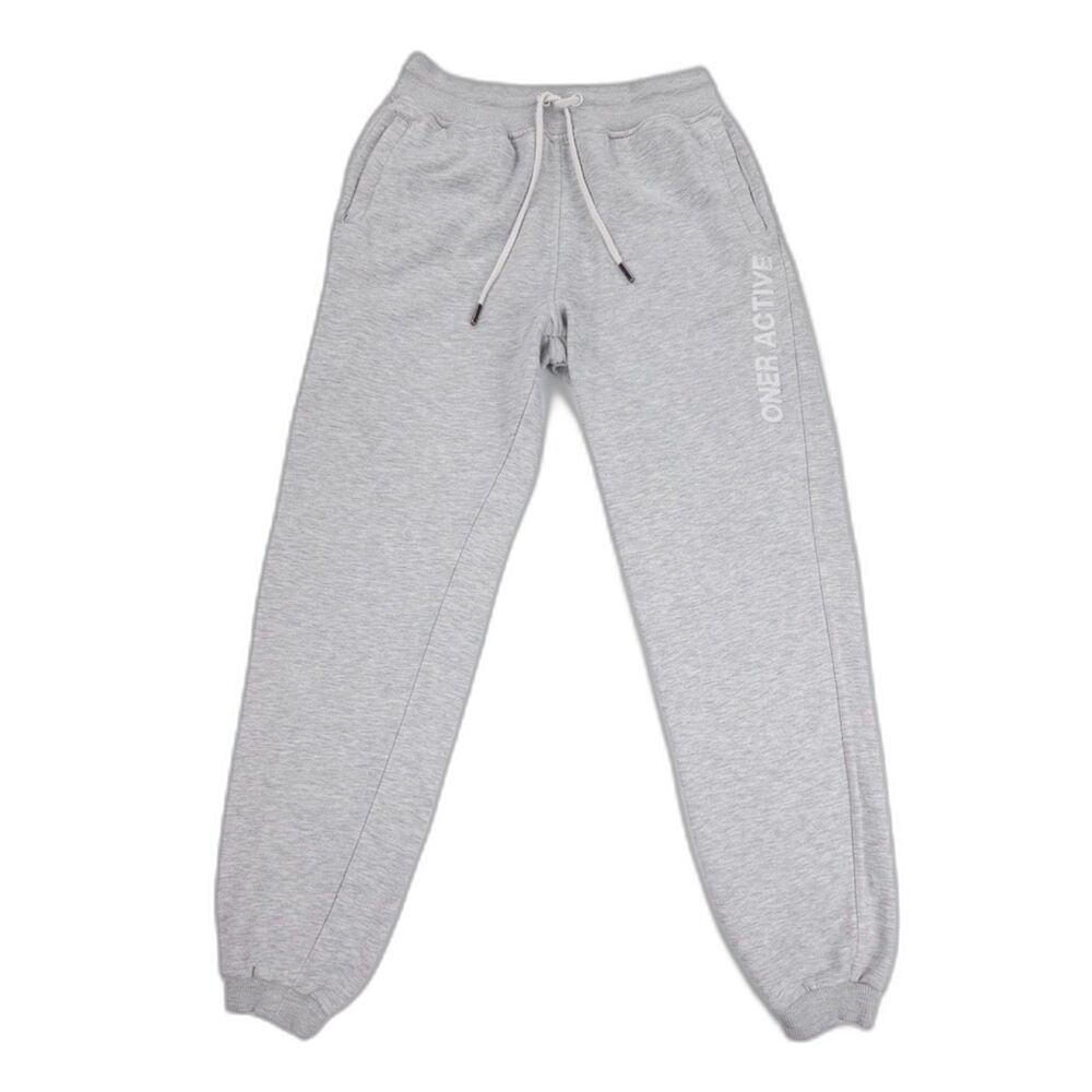 ONER ACTIVE Terry Sweatpants Jogger Heather Gray Lounge Athleisure Sporty